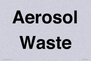 Aerosol Waste
